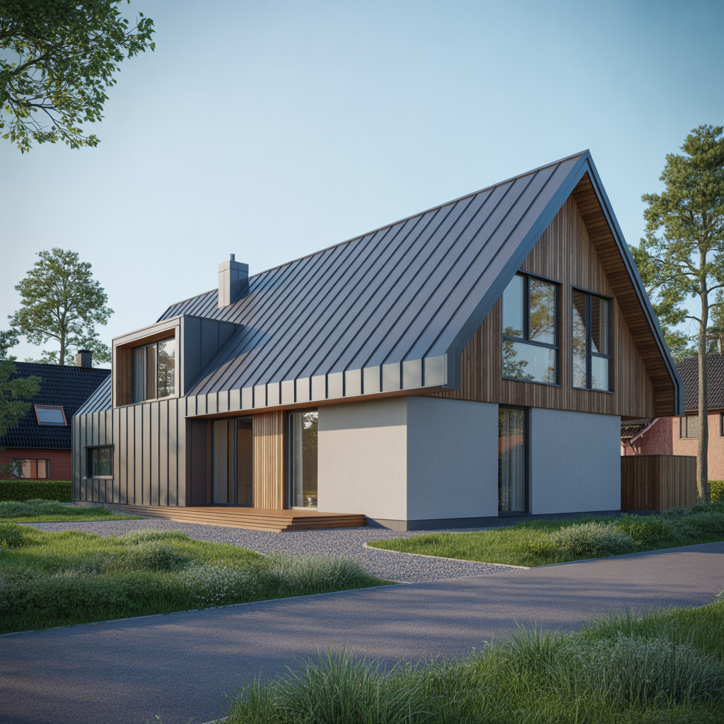 4.Moderna taklosningar Trender inom takdesign