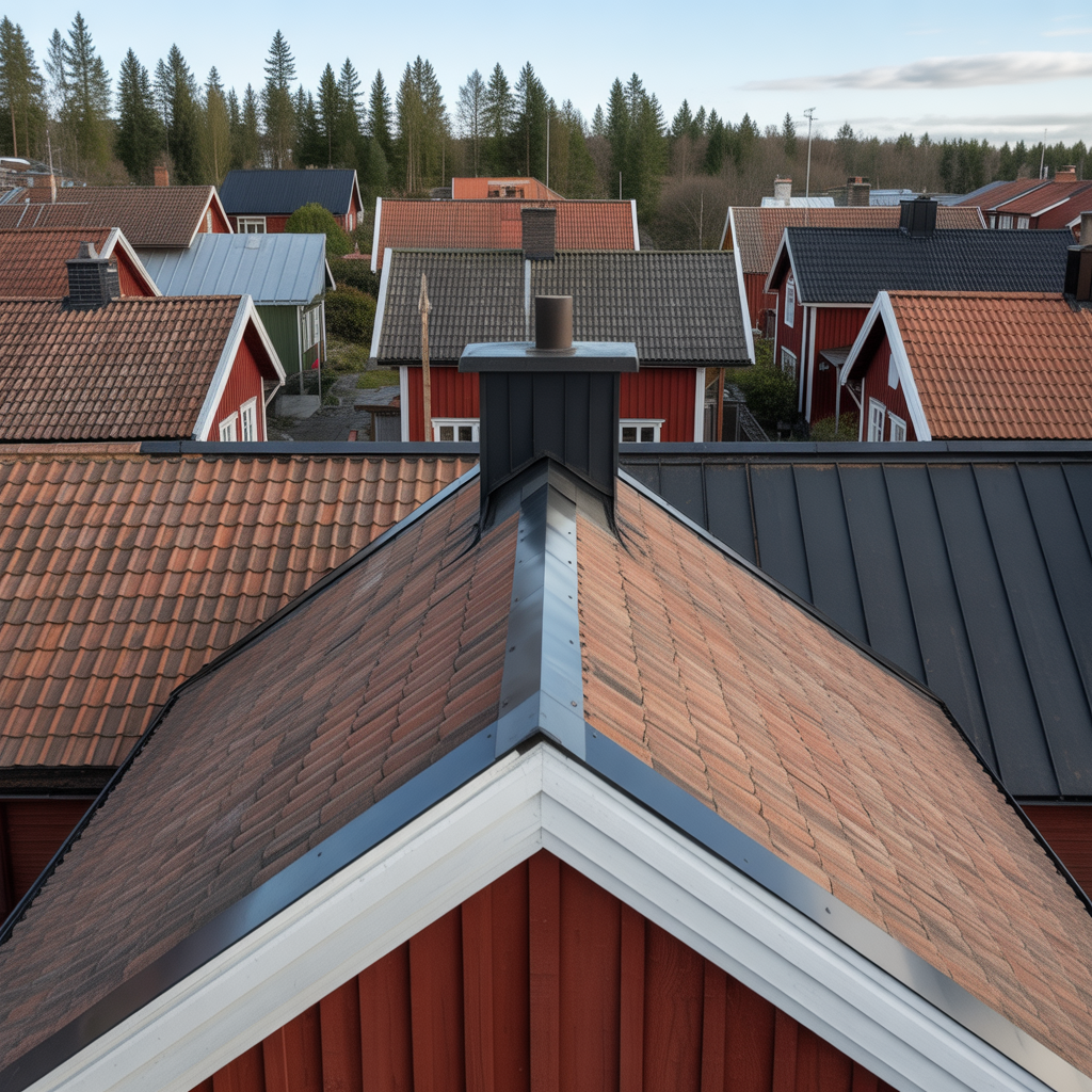 7.Brandrisken med olika takmaterial vad du bor kanna till